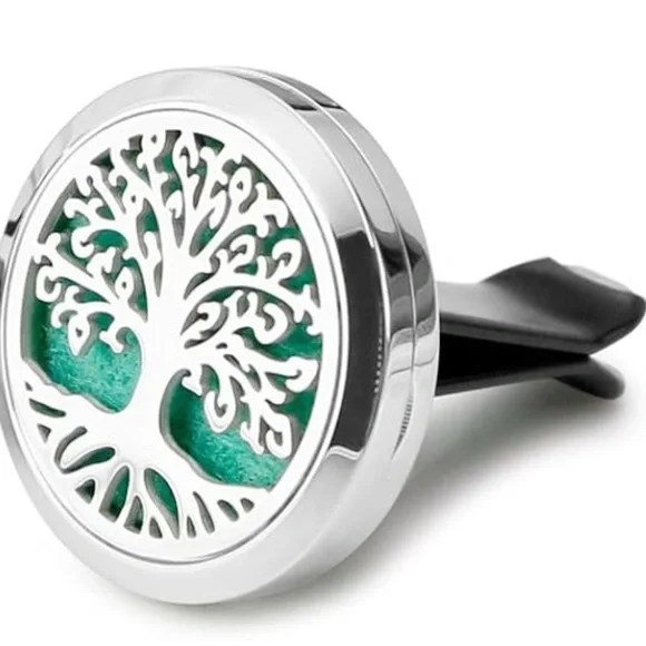 Aromatherapy Essential Oil Car Vent Diffuser | Refillable Air Freshener - Picture 3 of 7